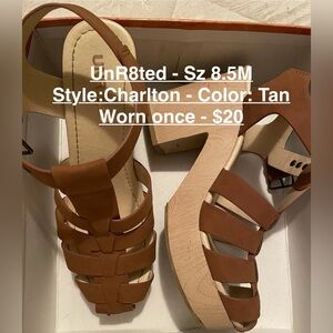 Brand: UnR8ted disregard pic price
Woman’s Sz 8.5M (USA) 
Worn Once $12